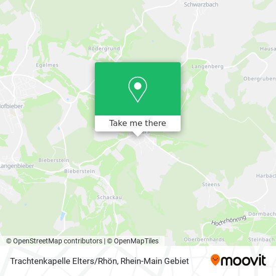 Trachtenkapelle Elters/Rhön map
