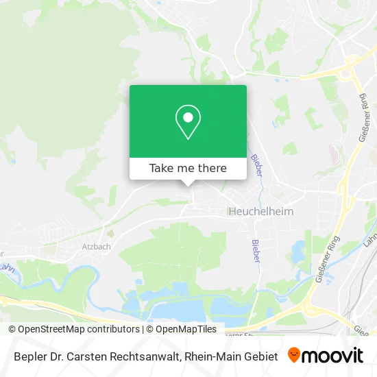 Карта Bepler Dr. Carsten Rechtsanwalt