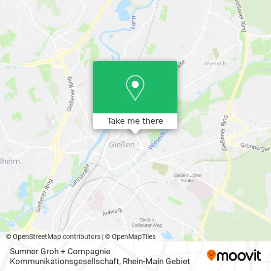 Карта Sumner Groh + Compagnie Kommunikationsgesellschaft