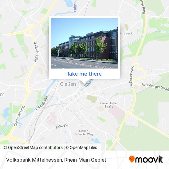 Volksbank Mittelhessen map