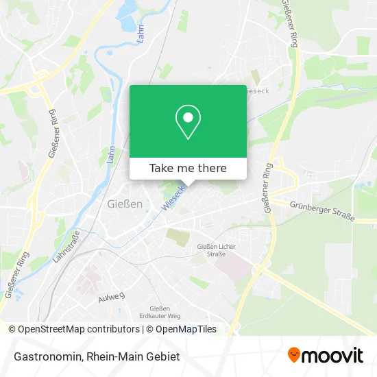 Карта Gastronomin