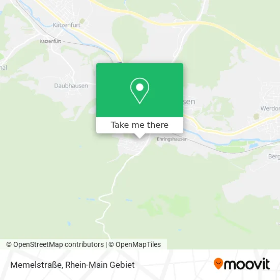 Карта Memelstraße