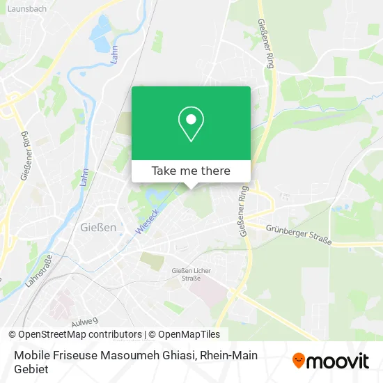 Карта Mobile Friseuse Masoumeh Ghiasi