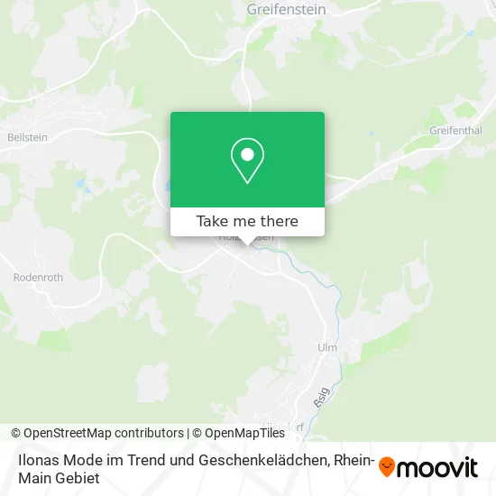 Карта Ilonas Mode im Trend und Geschenkelädchen