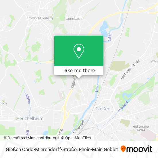 Gießen Carlo-Mierendorff-Straße map