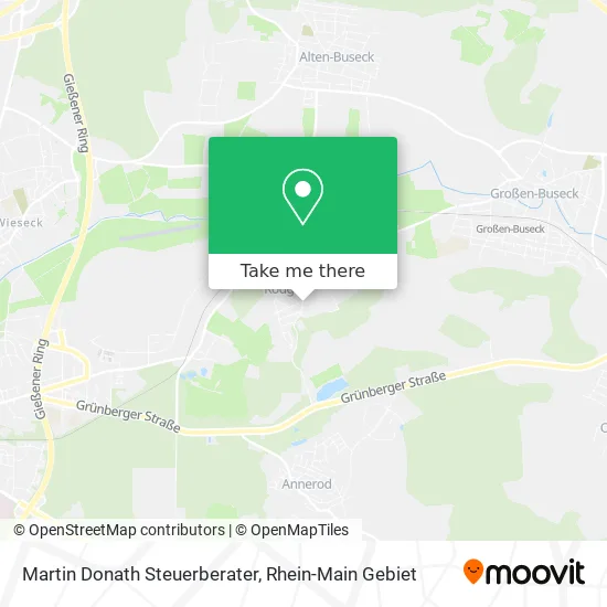 Карта Martin Donath Steuerberater