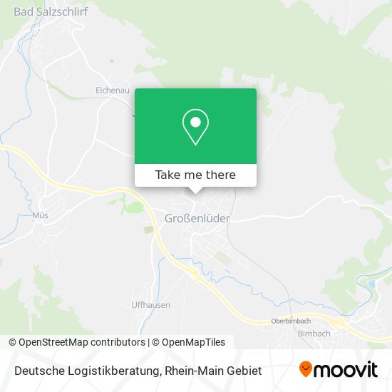 Deutsche Logistikberatung map