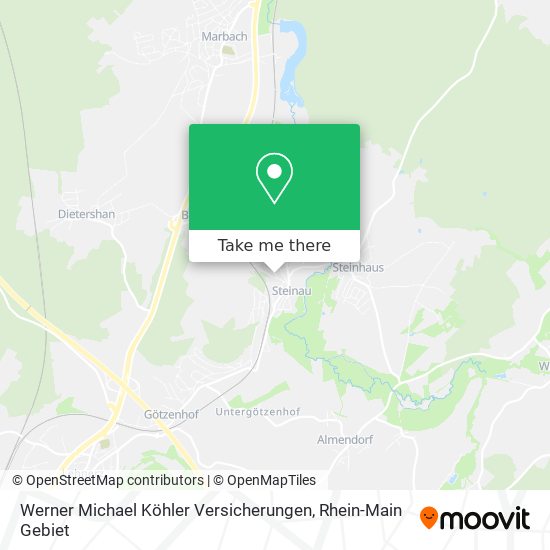 Werner Michael Köhler Versicherungen map