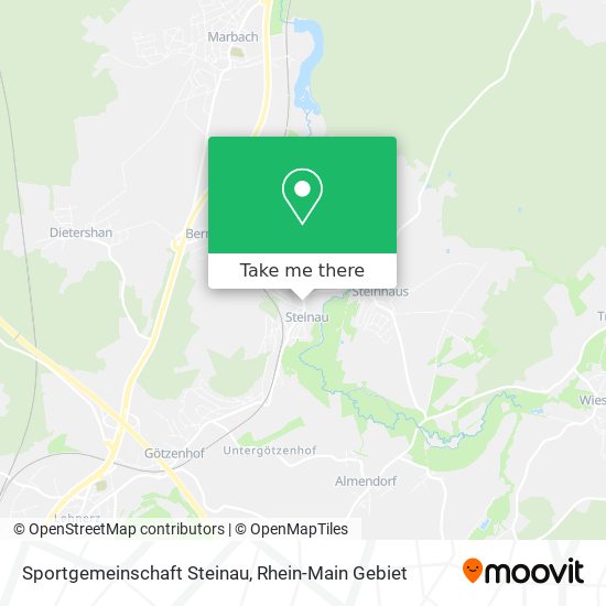 Карта Sportgemeinschaft Steinau