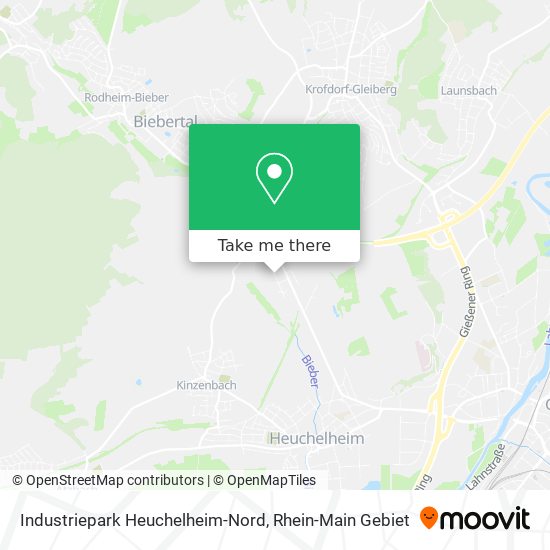 Industriepark Heuchelheim-Nord map