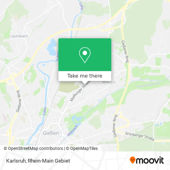 Карта Karlsruh