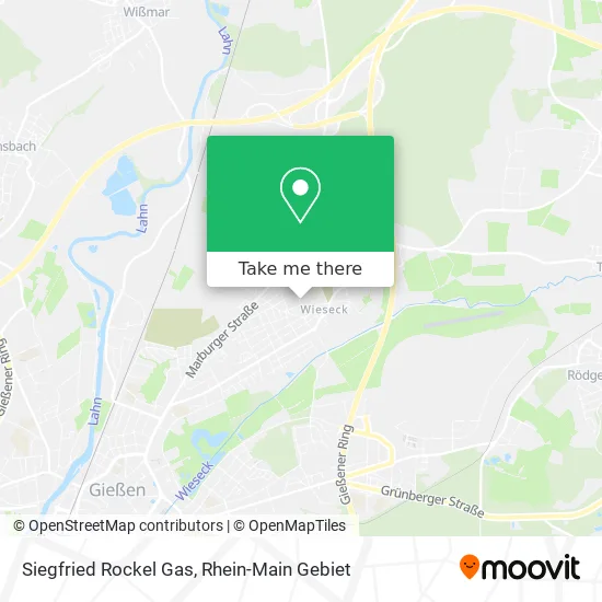 Карта Siegfried Rockel Gas