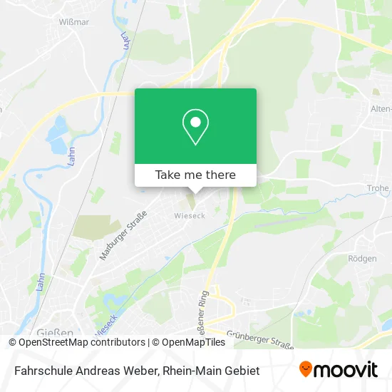 Карта Fahrschule Andreas Weber