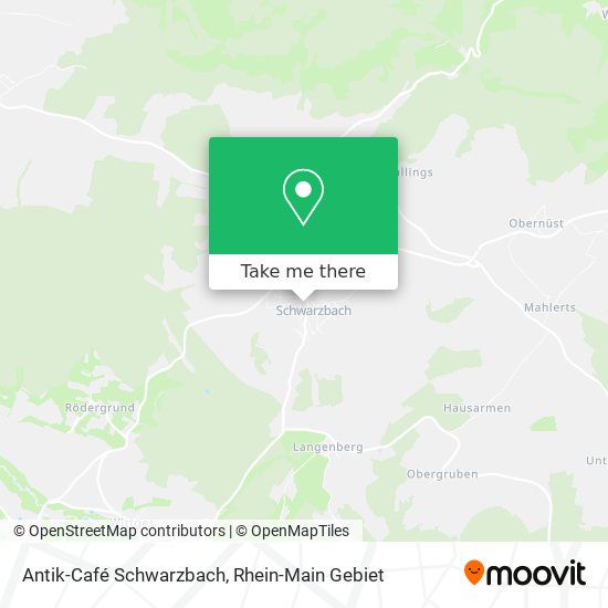 Карта Antik-Café Schwarzbach