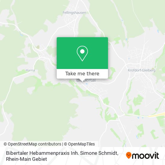 Bibertaler Hebammenpraxis Inh. Simone Schmidt map