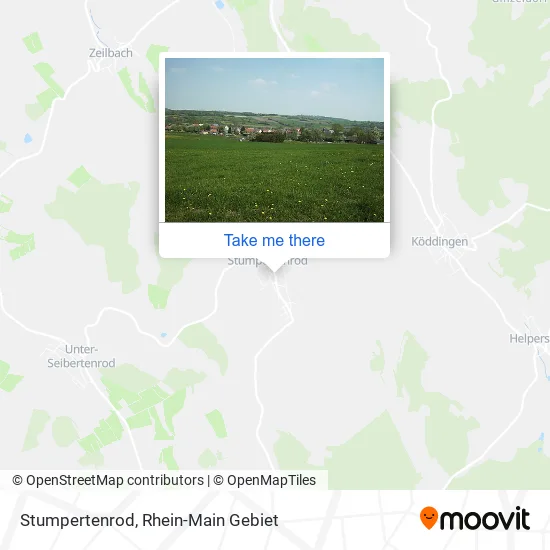 Карта Stumpertenrod