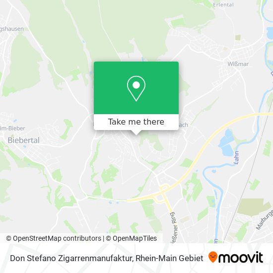 Don Stefano Zigarrenmanufaktur map