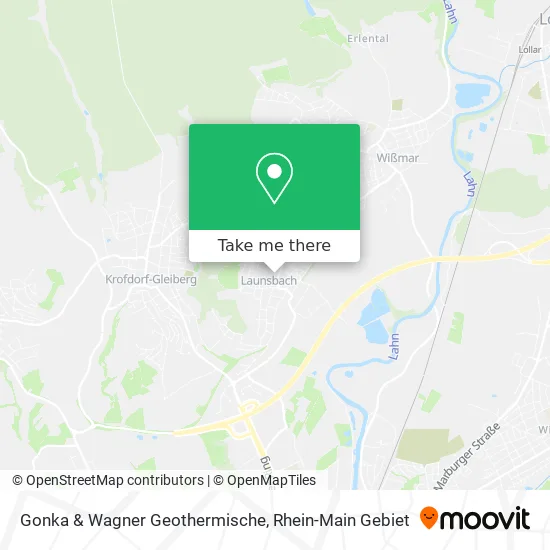 Карта Gonka & Wagner Geothermische