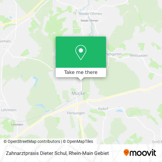 Карта Zahnarztpraxis Dieter Schul