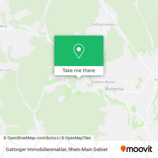 Gattinger Immobilienmakler map