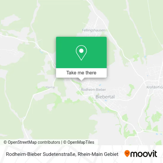 Карта Rodheim-Bieber Sudetenstraße