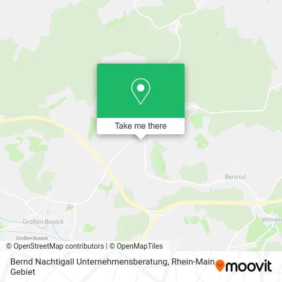 Карта Bernd Nachtigall Unternehmensberatung