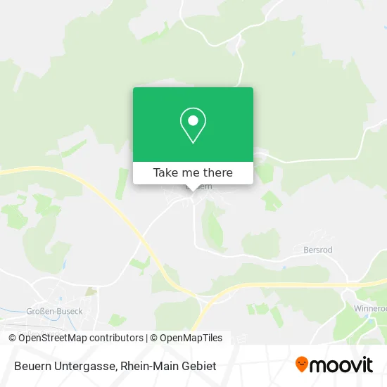 Карта Beuern Untergasse