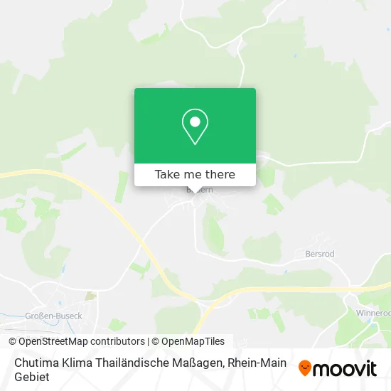 Карта Chutima Klima Thailändische Maßagen