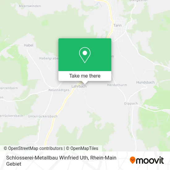 Карта Schlosserei-Metallbau Winfried Uth