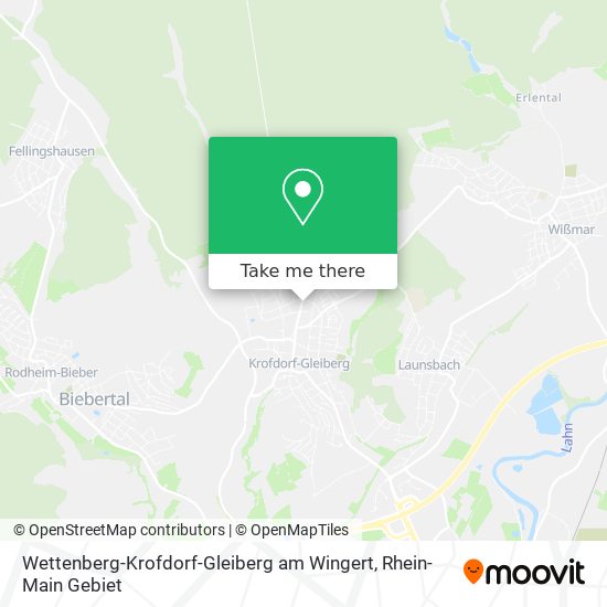 Wettenberg-Krofdorf-Gleiberg am Wingert map