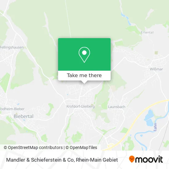 Карта Mandler & Schieferstein & Co