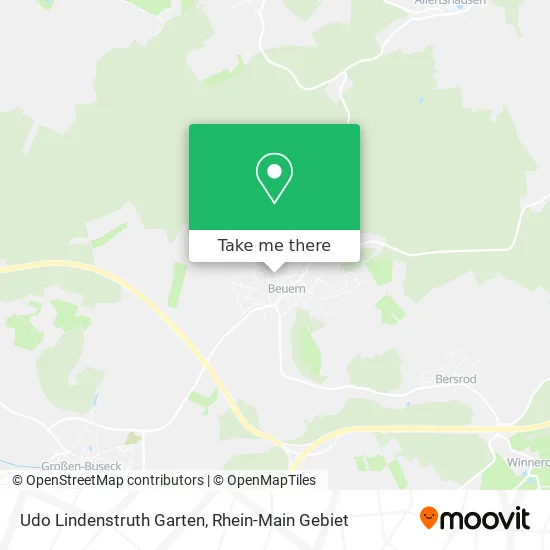 Карта Udo Lindenstruth Garten