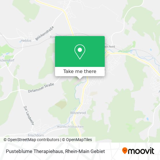 Pusteblume Therapiehaus map