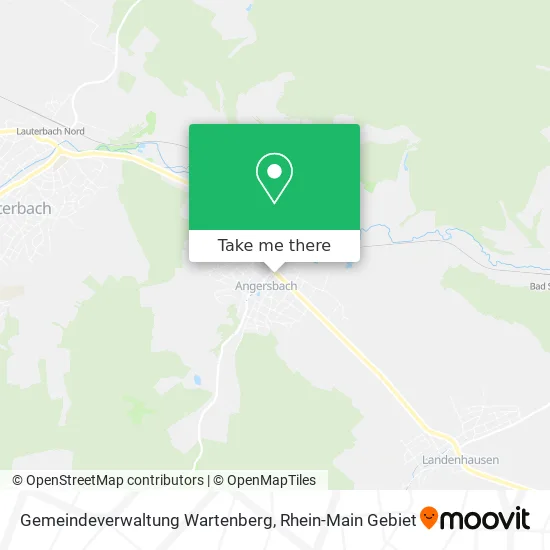 Карта Gemeindeverwaltung Wartenberg