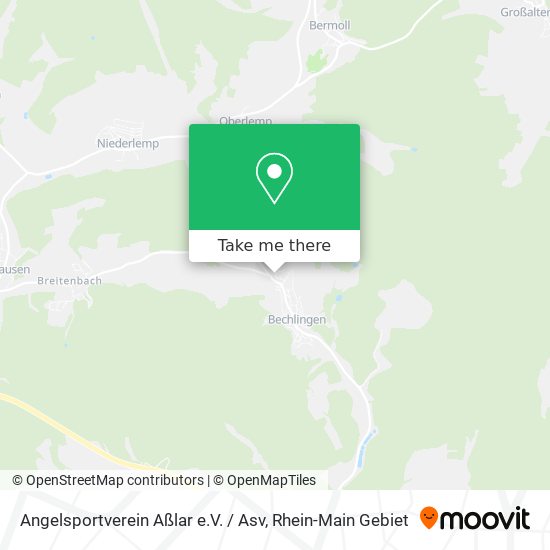 Angelsportverein Aßlar e.V. / Asv map