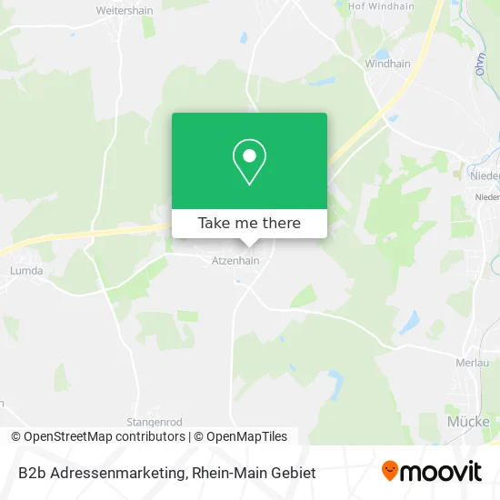 Карта B2b Adressenmarketing