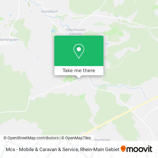 Mcs - Mobile & Caravan & Service map