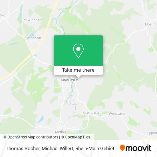 Карта Thomas Böcher, Michael Willert