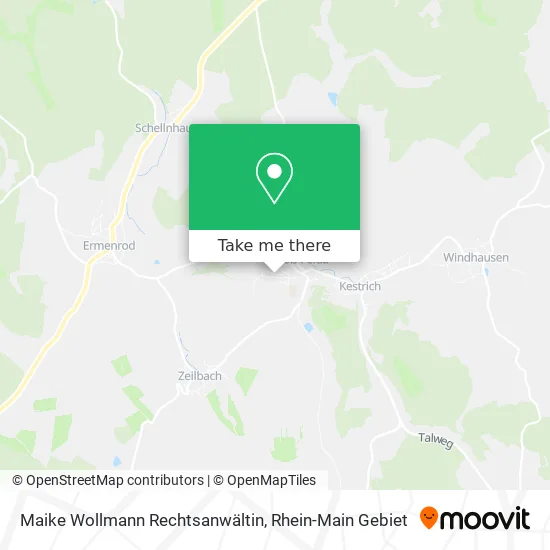 Карта Maike Wollmann Rechtsanwältin
