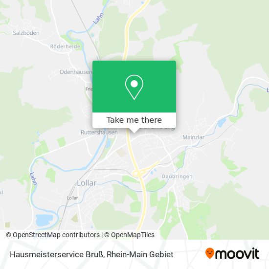 Hausmeisterservice Bruß map