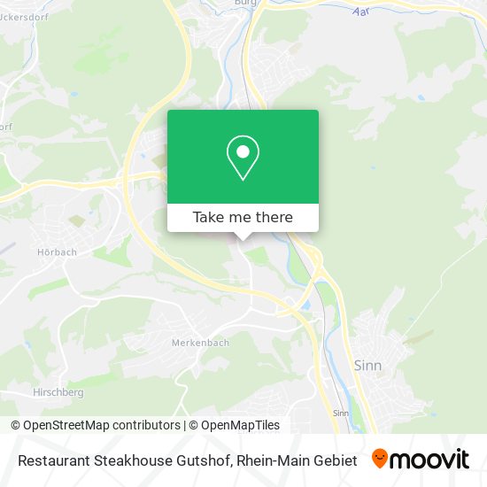 Restaurant Steakhouse Gutshof map