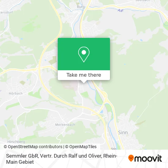 Карта Semmler GbR, Vertr. Durch Ralf und Oliver