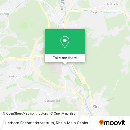 Карта Herborn Fachmarktzentrum