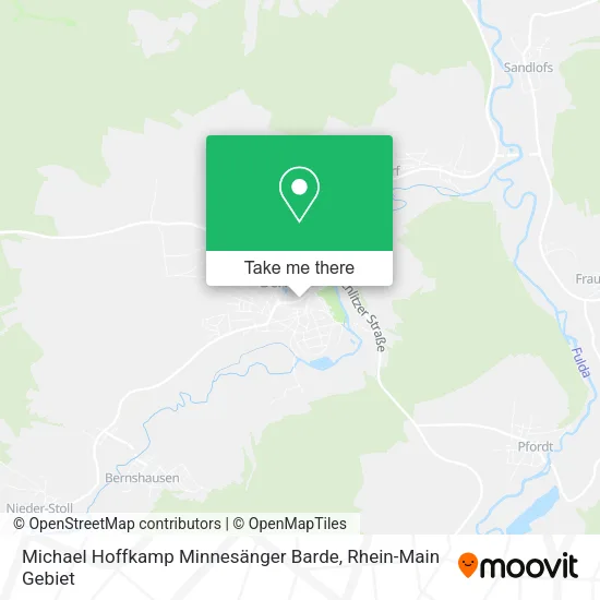 Карта Michael Hoffkamp Minnesänger Barde