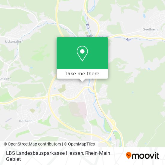 Карта LBS Landesbausparkasse Hessen