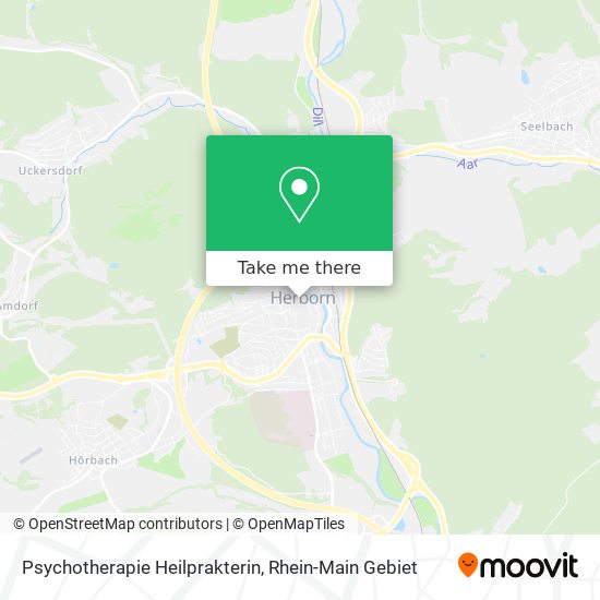 Psychotherapie Heilprakterin map