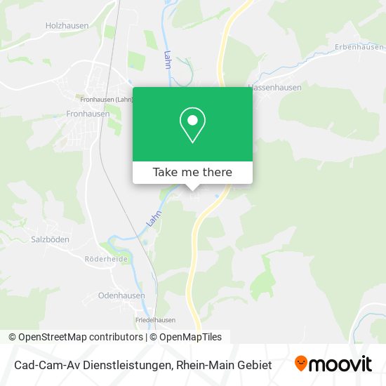 Cad-Cam-Av Dienstleistungen map