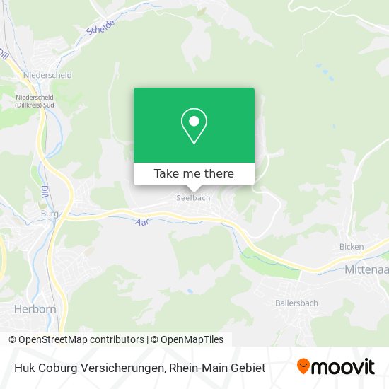 Huk Coburg Versicherungen map
