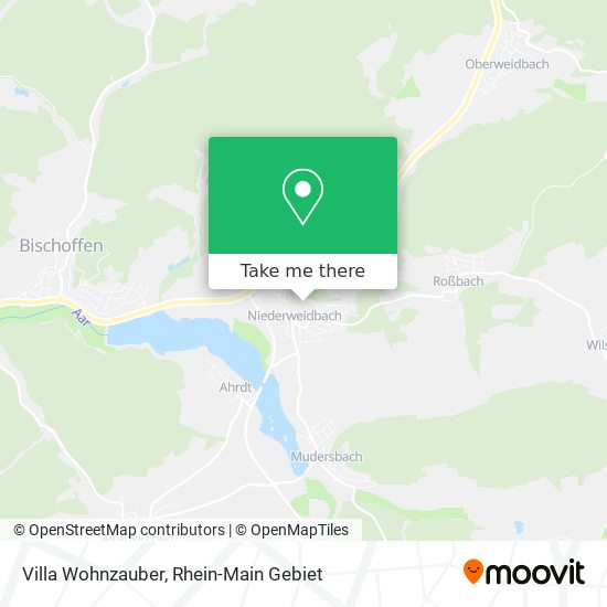 Villa Wohnzauber map