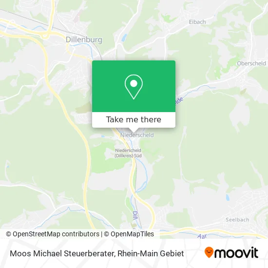 Карта Moos Michael Steuerberater